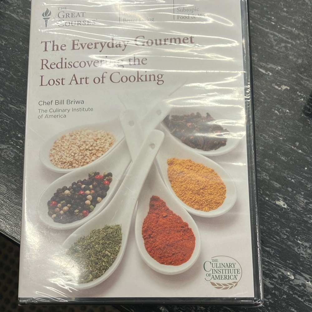 Culinary DVD Set - White